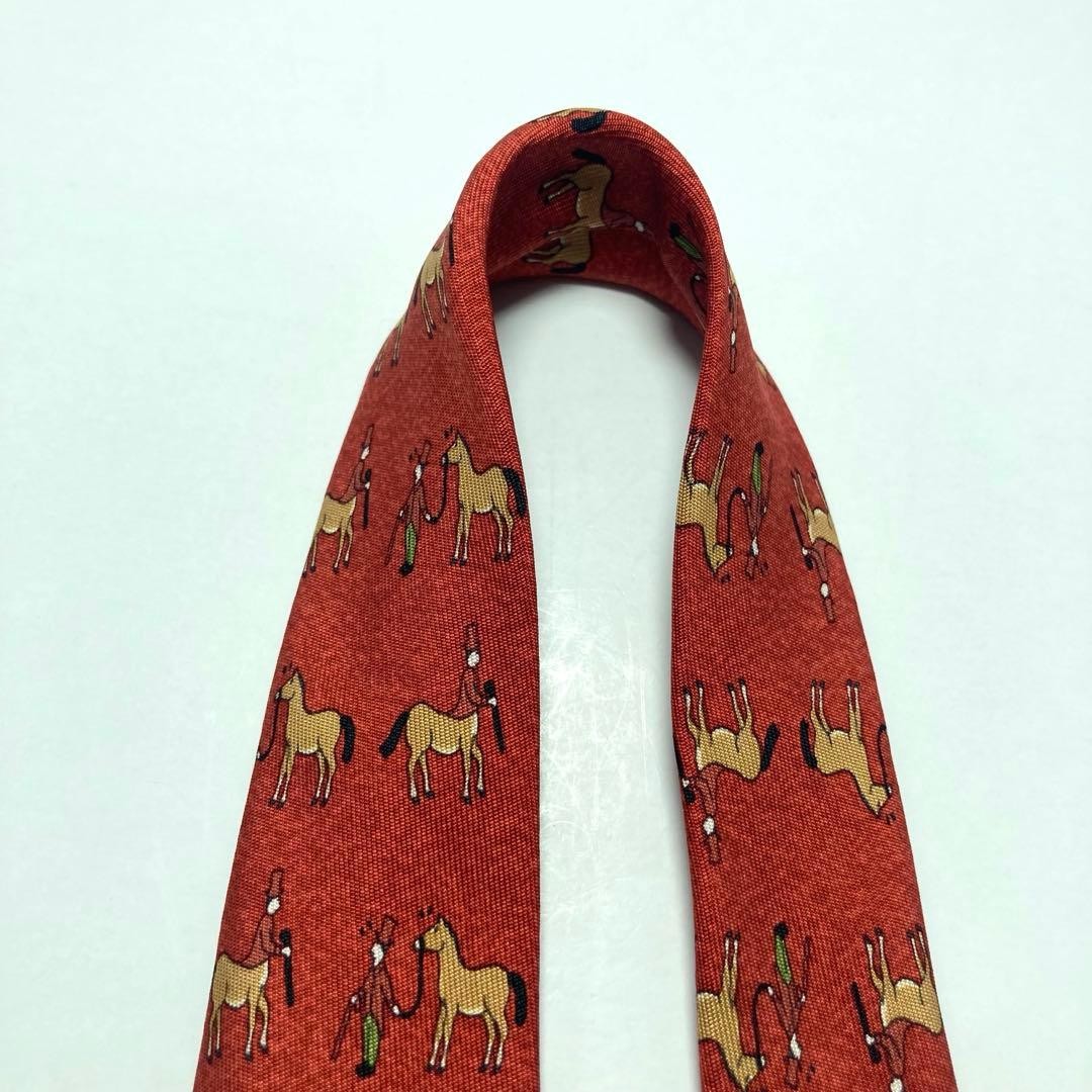 excellent condition HERMES small pattern horse re… - image 6