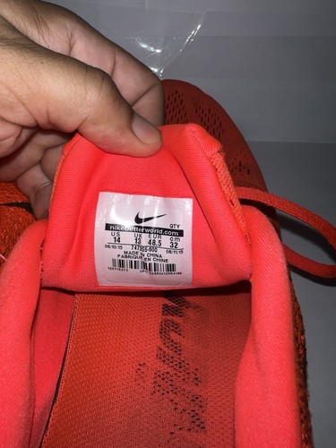 Größe 14 - Nike LunarGlide 7 Bright Crimson - Bild 4 von 8
