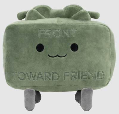 クレイモア地雷 FRONT TOWARD FRIEND ぬいぐるみ メタルギア Makeship Clay the Claymore Plush Whiskey_Project Tactical Mine