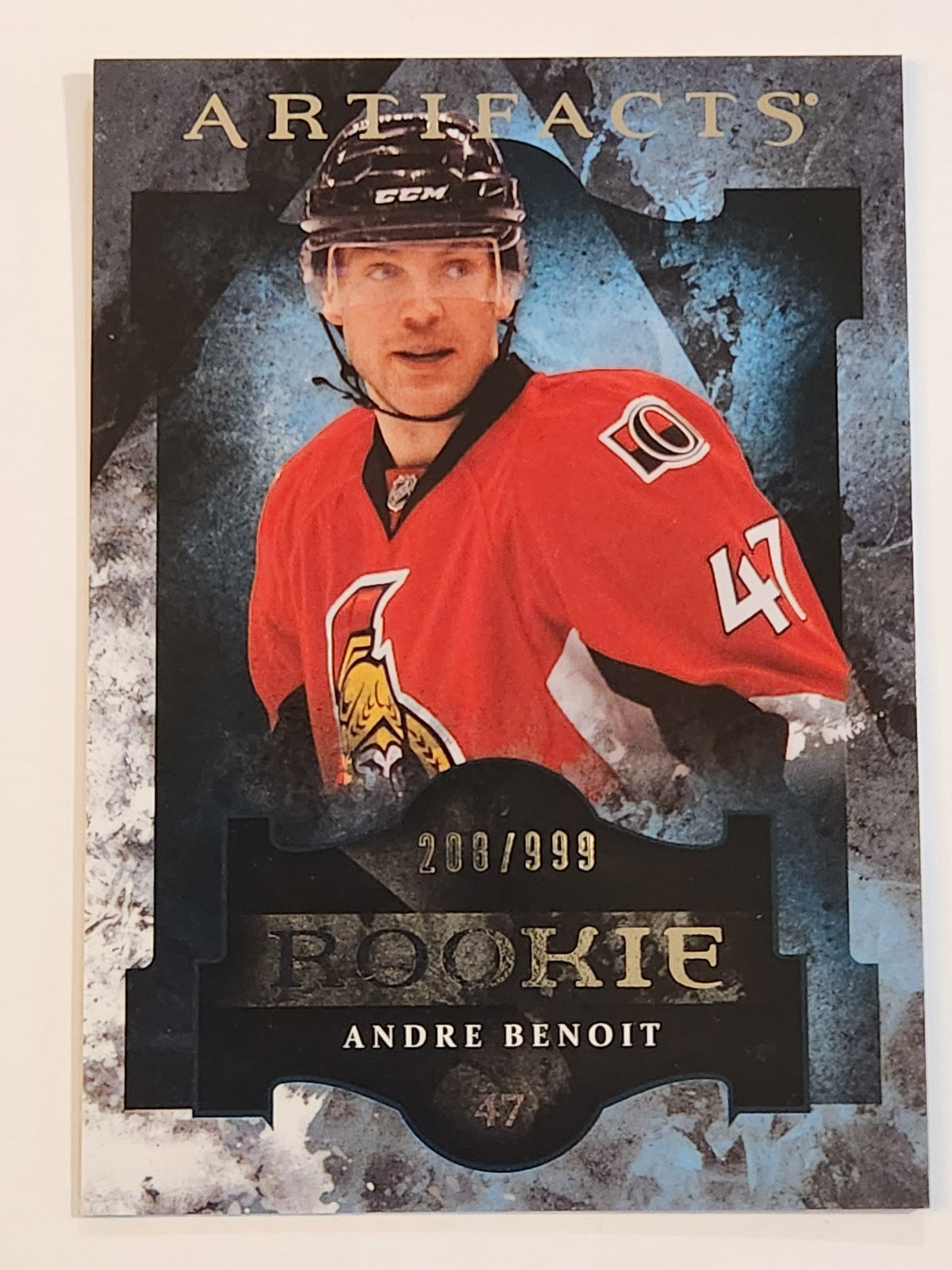 #184 ANDRE BENOIT 2011-12 Upper Deck Artifacts ROOKIE RC 208/999 SENATORS