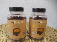 2X TruHeight Kids Brain Growth Gummies (Ages 2+) Natural Kids  Vitamins, Orange