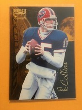 1996 Pinnacle Zenith Bills Todd Collins Rookie Football Card #Z-111