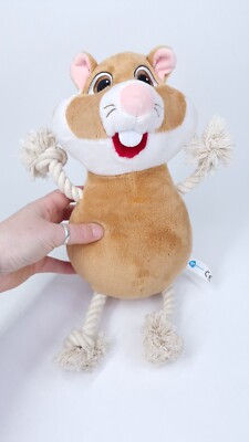 Hamster Plush Dog Toy Albert Heijn Dutch Supermarket Rare Stuffed Toy