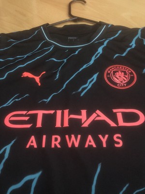 Maillot Manchester City 3ème Maillot 2023/24 Haaland #9 - Taille L - Excellent état