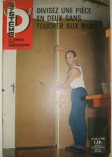 Système D N° 245 1966 DIY Bricolage Récup Applique Téléobjectif Cloison amovible