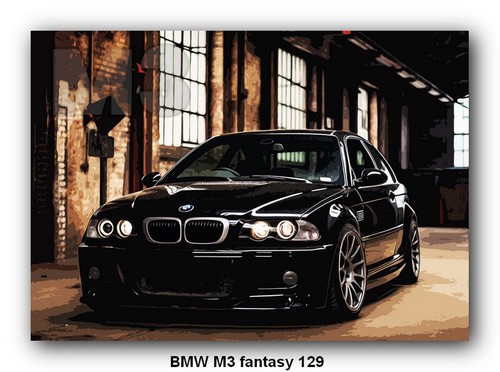 BMW M3 - 40 different CAR POSTER PRINT IMAGE A3 A4 or DIGITAL E30 E46 E36 E90 E9 - Picture 36 of 134