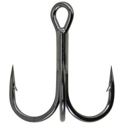 Berkley Treble 1X Strong Needle Point Drillinge Angelhaken 8er Pack - Größe 4
