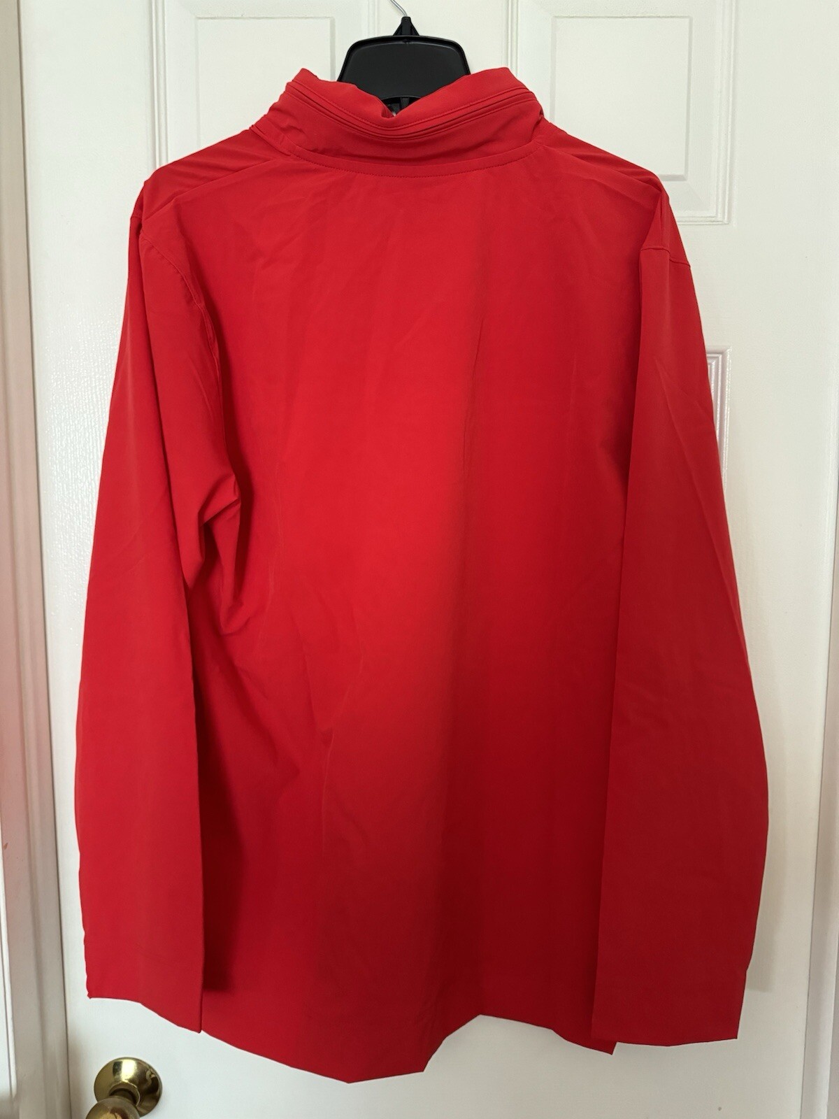 Nike Mens Medium Long-Sleeve University Red Woven Coaches Jacket DV6754-657 NEW thumbnail 5