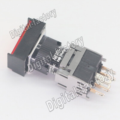 5PC New Fuji AH165-TL5O11E3 Orange Pushbutton Command Switch#LJ