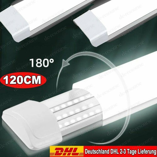 120cm LED Röhren Feuchtraumleuchte Werkstatt Garage Lampe Deckenleuchte Lampen - Bild 1 von 11