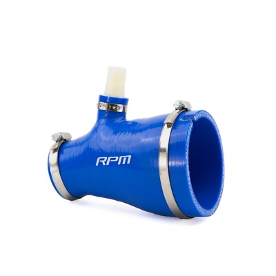 RPM Blue Silicone Intake Tube for X3 X rs TURBO RR with Smart-Shox 