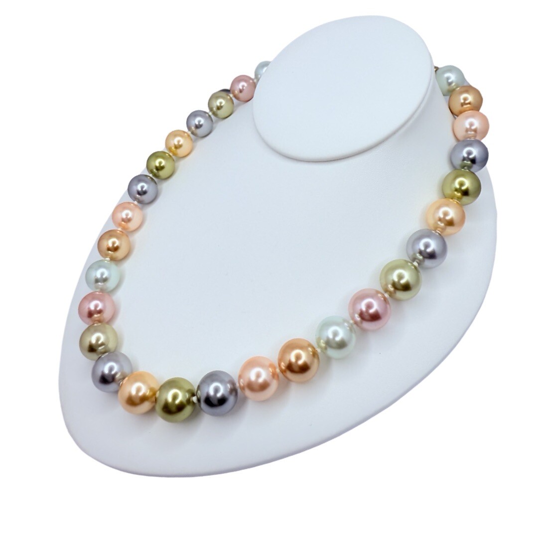 Kenneth J Lane  Pearl Necklace Easter Inaugural P… - image 3