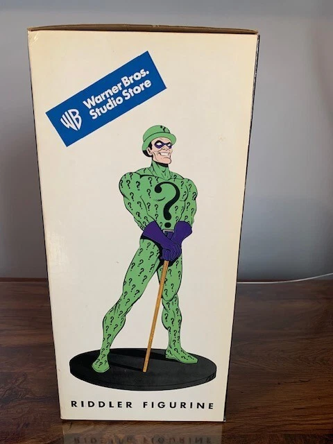 Figura The Riddler Marquette 13" 2000 Warner Bros Studio Store Exclusiva NUEVA Foto 4 de 4