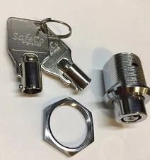 SafeCo Brands PL-2218 Replacement lock for Haul-Master DL-80 Cargo Locks