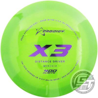 NEW Prodigy 400 X3 Distance Driver Golf Disc - COLORS WILL VARY
