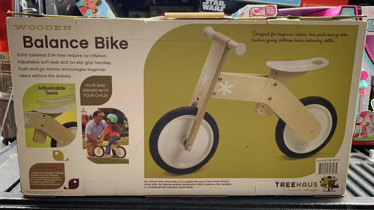 Treehaus wooden balance bike sales