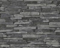 Vliestapete Stein-Optik Naturstein Mauer Grau As Creation 9142-24 (3,33€/1Qm)