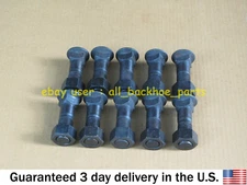 JCB BACKHOE - TOOTH POINT BOLT & NUT, 10 PCS (PART NO. 826/00303 1340/0701)