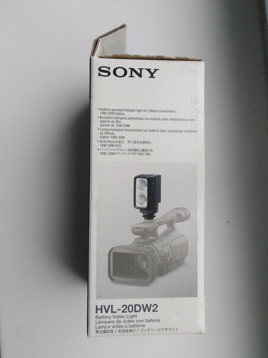Sony HVL 20DW2 Camcorder Flash for Sony for sale online | eBay Sony HVL 20DW2 Camcorder Flash for Sony for sale online | eBay