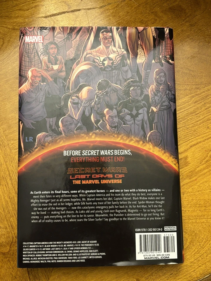 Marvel Secret Wars: Last Days of the Marvel Universe tapa dura Foto 2 de 4