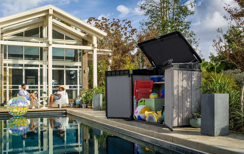 Keter Elite Wheelie Bin Shed Garden Storage The Best Store It Out Ever