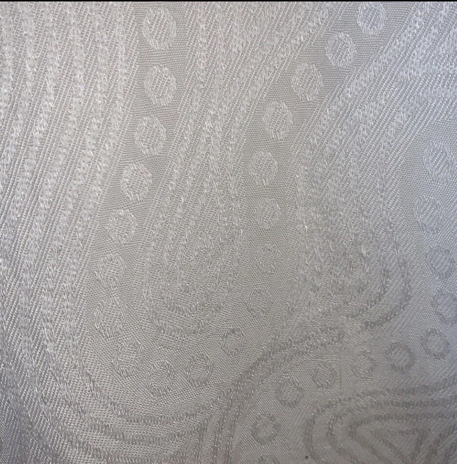 Camisa John Henry blanca sobre blanca de cachemira con botones manga larga talla 8 Foto 3 de 4