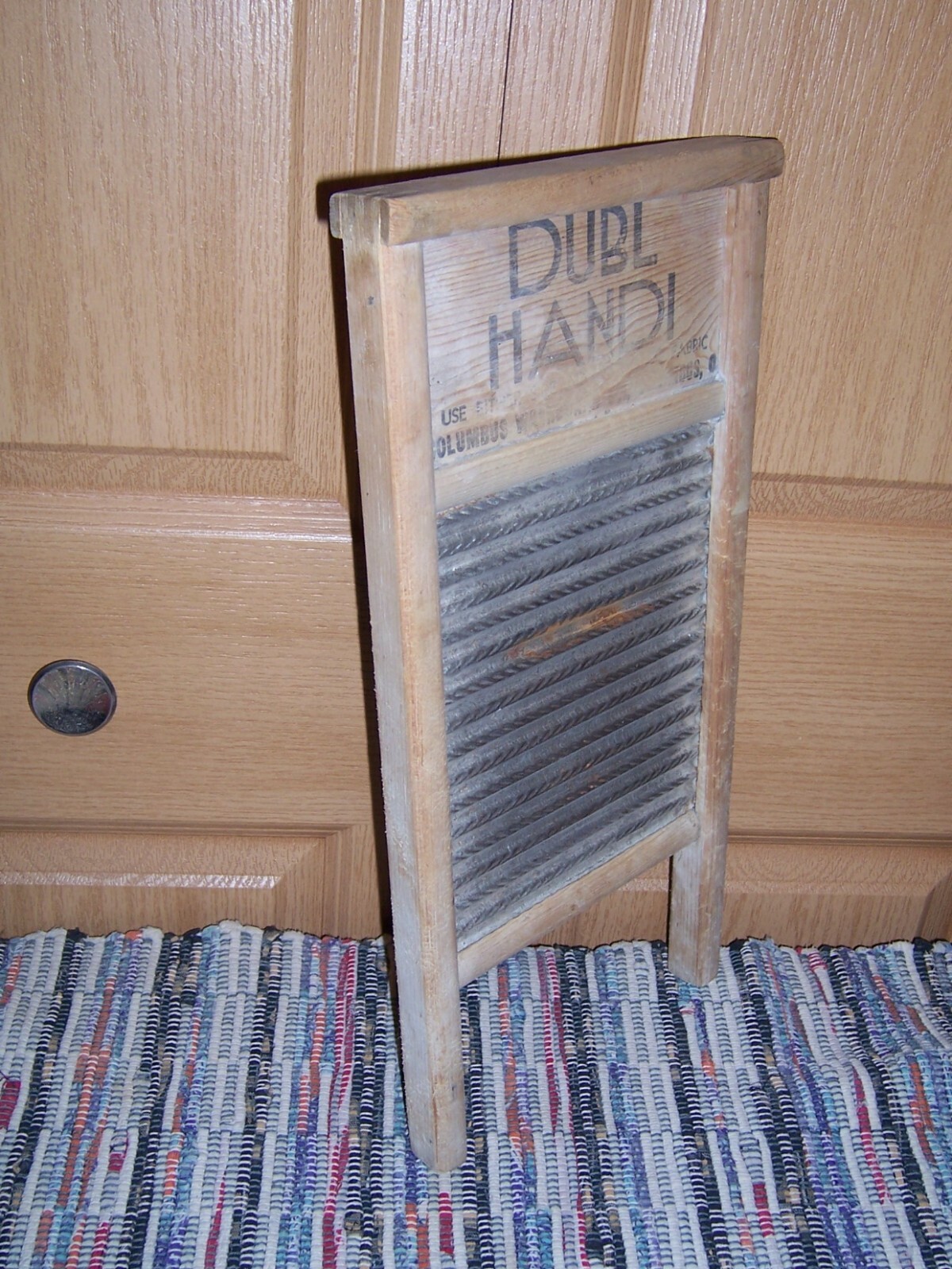 Vintage Dubl Handi Washboard. Smaller than a standard Washboard. eBay