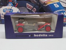 BRUMM MODELS  1913 - CYCLECAR BEDELIA - GREY - 1/43 scale model car R6