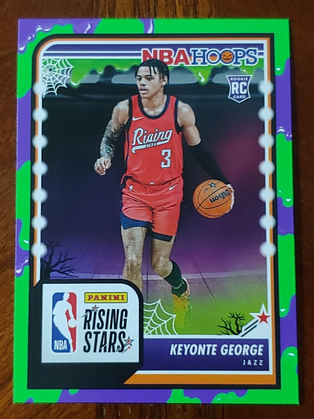 Keyonte George - 2023-24 Panini NBA Haunted Hoops (RC) #283 - Slime Parallel