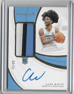 その他 2019 Coby White Hyper Prizm Bulls Rookie Coby White Has Seen a Rare Jump in His Trading Care Value