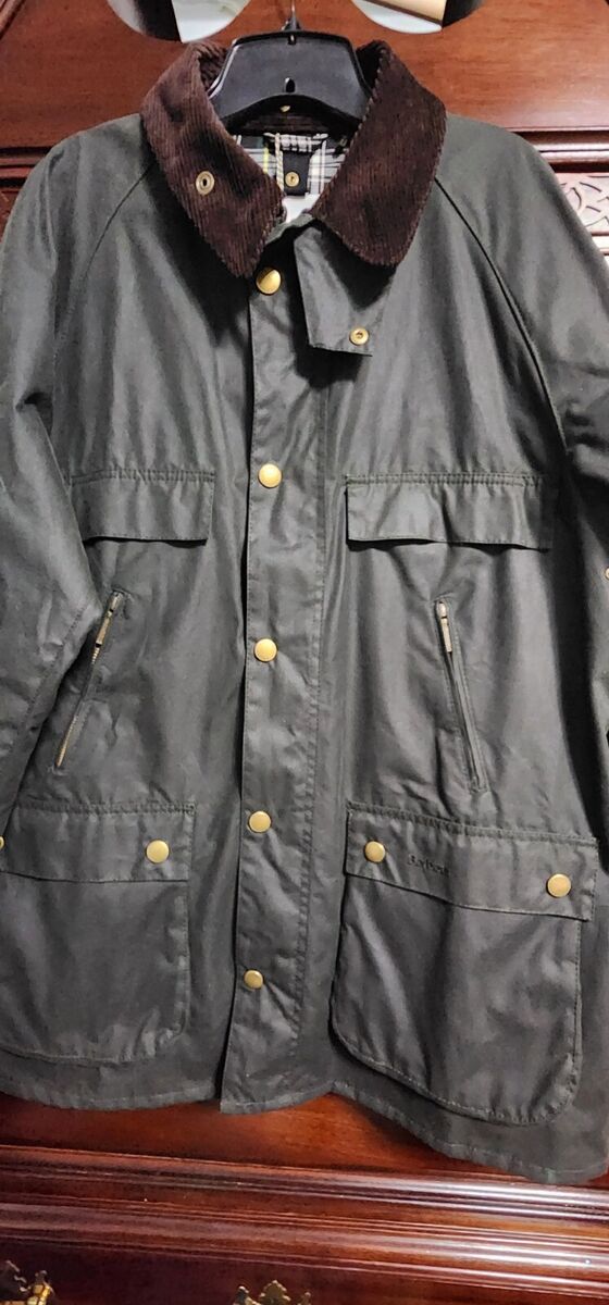 NWT BARBOUR 125 YEAR ICONS BEDALE XL WAXED COTTON GOLD NWT BARBOUR 125 YEAR ICONS BEDALE XL WAXED COTTON GOLD