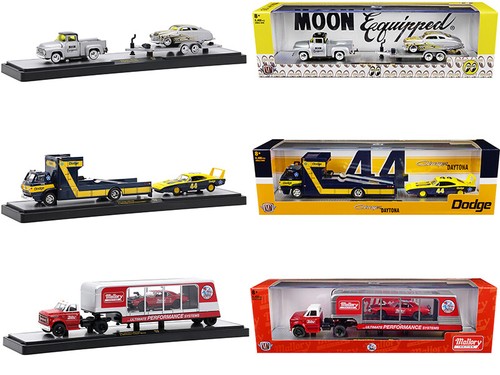 Auto Haulers Set of 3 Trucks Release 50 Limited Edition to 8400 pieces 1/64 - Picture 2 of 2