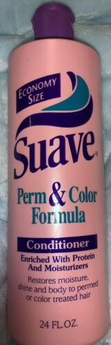 Vintage SUAVE Perm & Color Conditioner Protein & Moisturizers 24 Fl Oz..FULL - Picture 1 of 5
