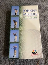 Johnny Miller's Golf Clinic: Fixing Your Swing - VHS (1996, NBC Sports)