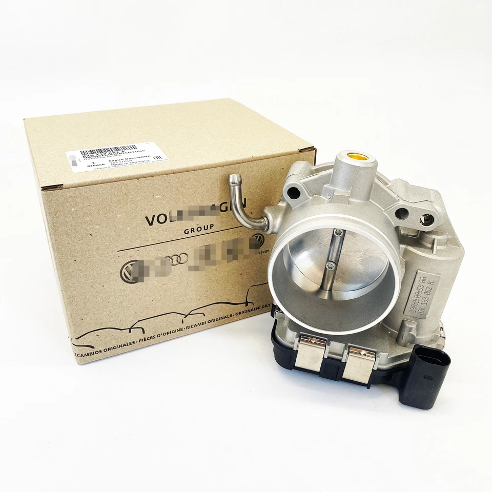 NEW Throttle Body W/TPS For 2008-14 VW Jetta Beetle Golf Passat 2.5L 07K133062A - Imagem 2 de 4
