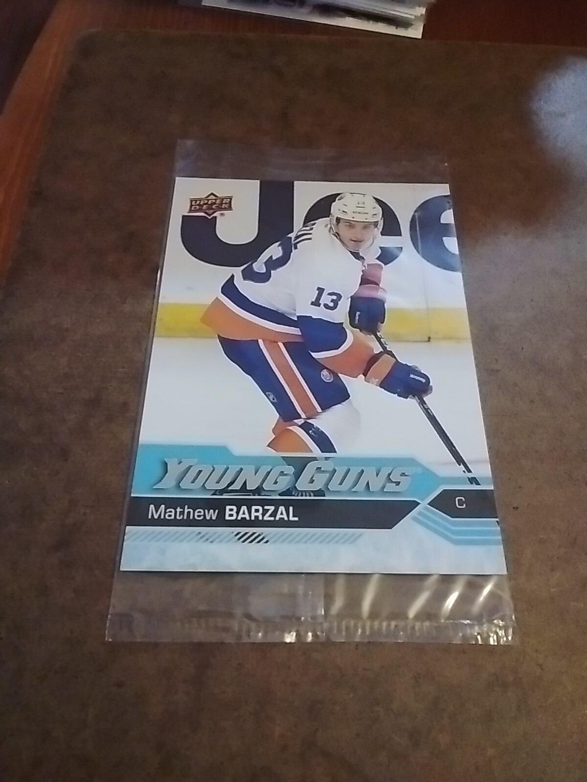 2016-17 Upper Deck Jumbo Young Guns - #458 Mathew Barzal