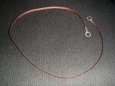  NEW FLAT BRAIDED COPPER WIRE CONDUCTOR 30IN 76CM