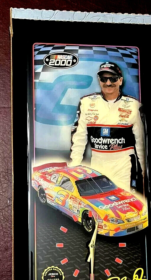 Dale Earnhardt #3 Peter Max Nascar 2000 Limited Edition Jebco Clock 03110 / 5000 - Image 4 of 4