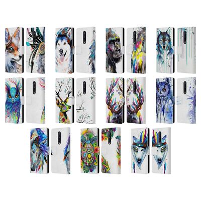 OFFICIAL PIXIE COLD ANIMALS LEATHER BOOK WALLET CASE COVER FOR ONEPLUS PHONES