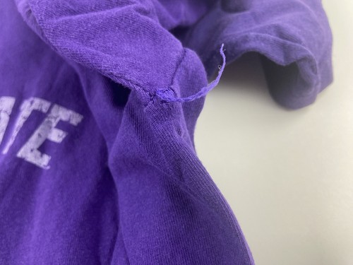 Lot Of 2 Kansas State Purple T Shirt Short Sleeve Wildcats - Picture 4 of 6