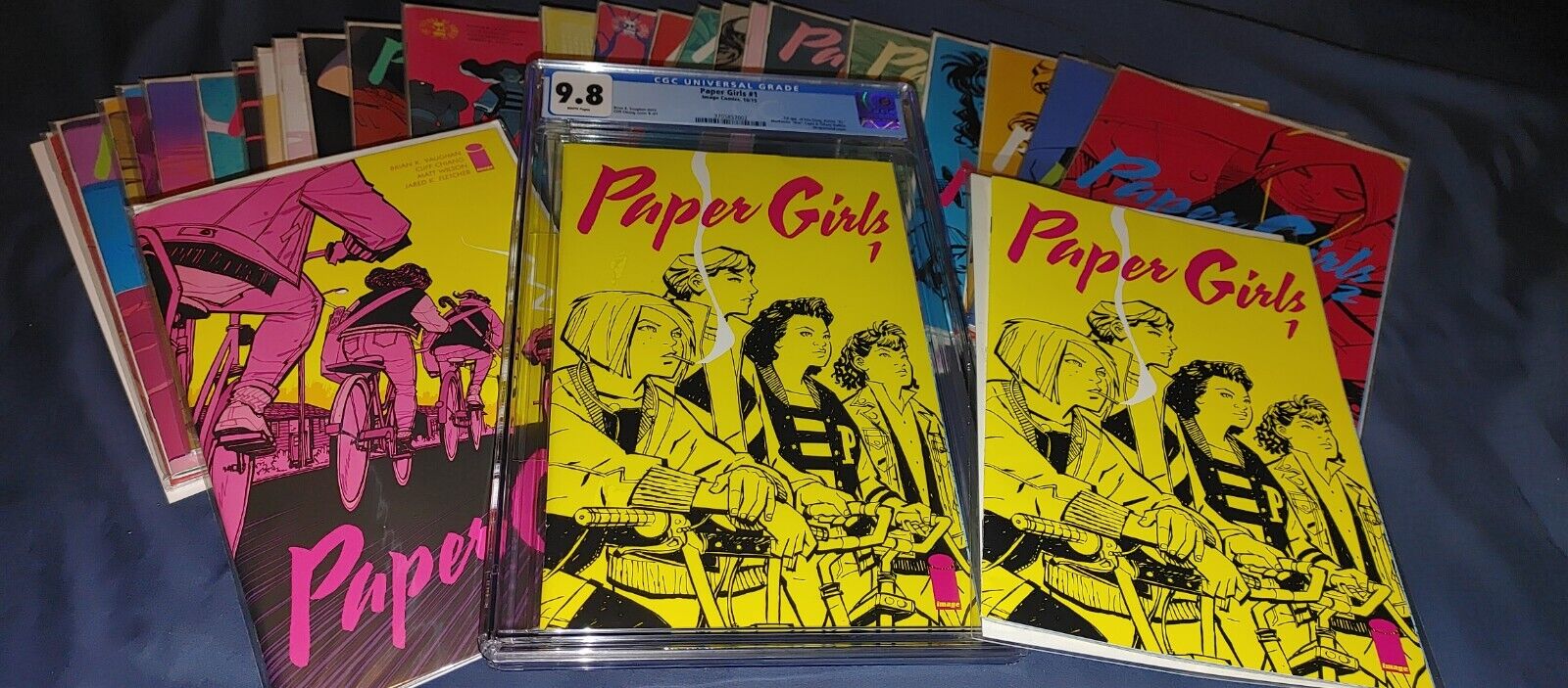Paper Girls #1 - CGC  PLUS #1-30 COMPLETE SET! AMAZON TV SHOW! | eBay