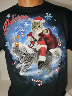 christmas kitten shirt