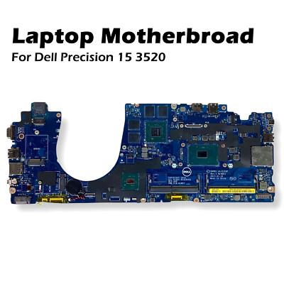 ジャンク DELL Precision 3520 本体 Dell OEM Precision 15 3520 Motherboard with Intel i5 Quad Core 2.5