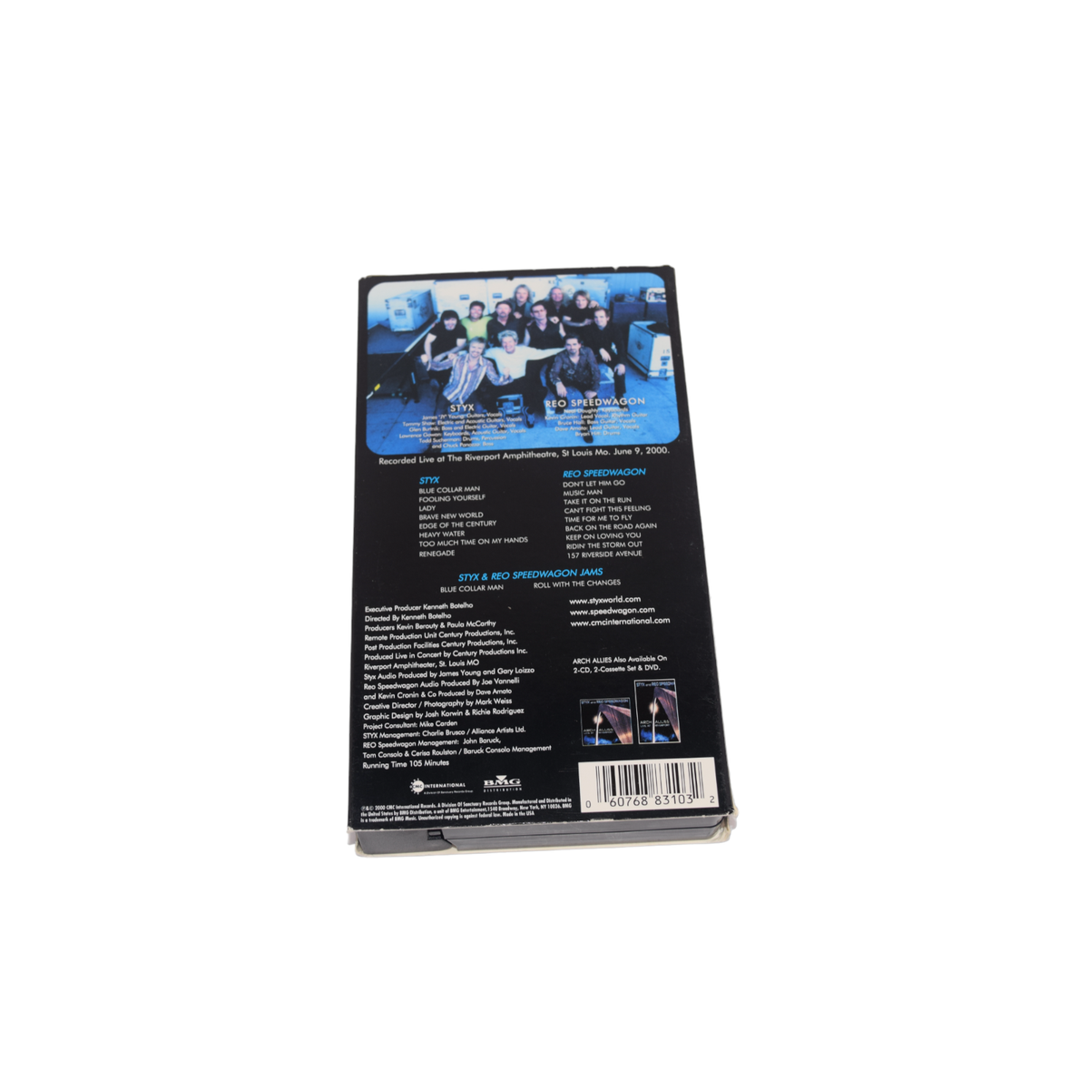 (未使用･未開封品)Styx And Reo Speedwagon - Arch Allies: Live at Riverport (VHS) Styx and REO Speedwagon: Arch Allies - Live at Riverport