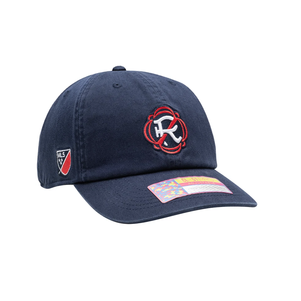 New England Revolution 'Bambo' Classic Adjustable Hat/Cap by Fan Ink - Navy MLS - Image 3 of 4