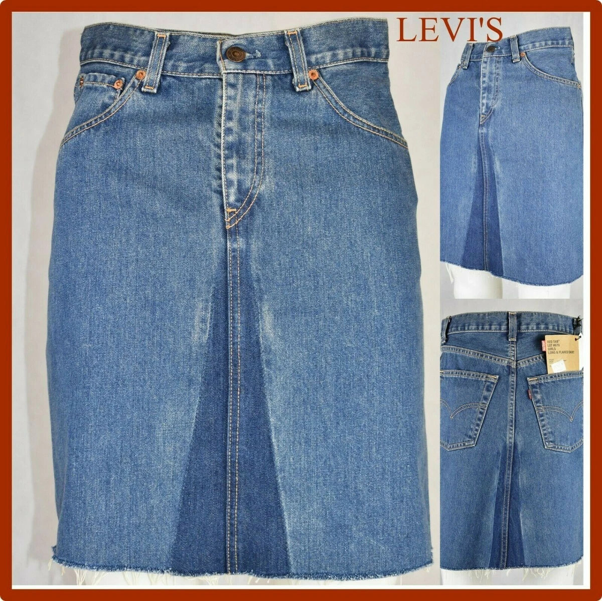 Gonna di jeans fai da te sale