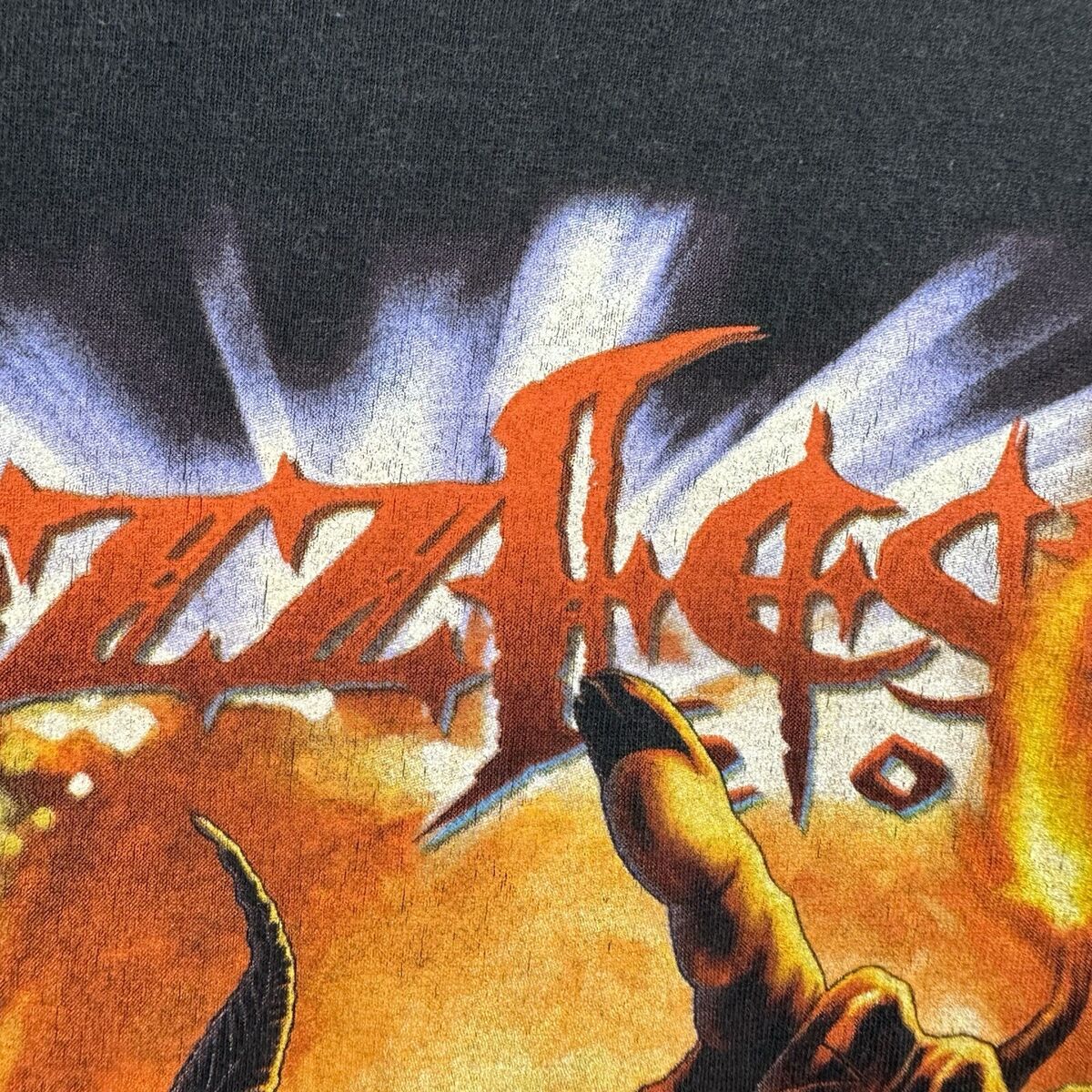 Vintage OzzFest Concert T Shirt L 2002 Tour Devil Graphic Vintage OzzFest Concert T Shirt L 2002 Tour Devil Graphic