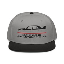 For 190 E 2.5-16 Evolution II W124 1990 Fans Snapback Hat Birthday Gift Racing