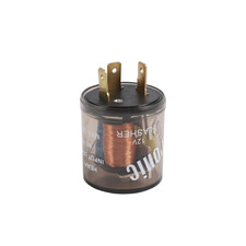 12V 3 Pin Electronic LED Flasher Relay round Heavy Duty Electronic Turn Signal