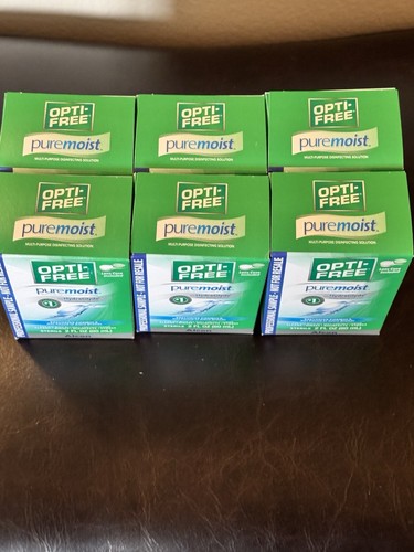 Opti-free Puremoist Contact Lens Solution Each Box New 2oz. Trial Size Lot 1 - Picture 4 of 4